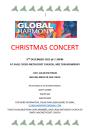 GLOBAL HARMONY COMMUNITY CHOIR CHRISTMAS PERFORMANCE